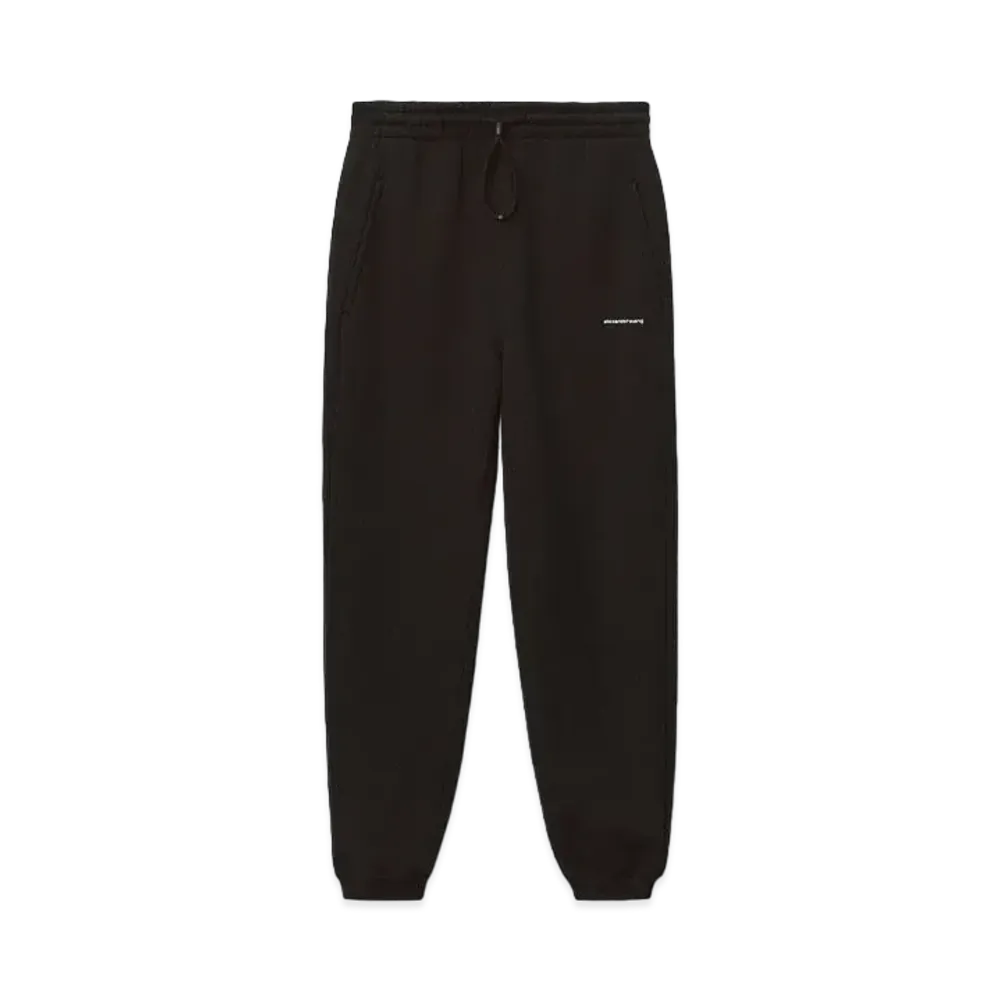 Alexander Wang Dense Fleece Sweat Pants "Black"