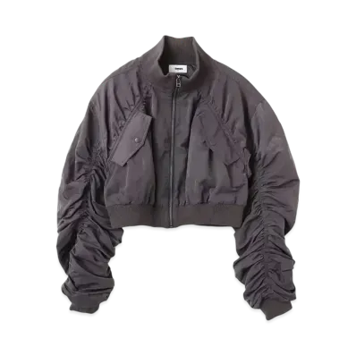 atmos pink Gather Military MA-1 "Charcoal"
