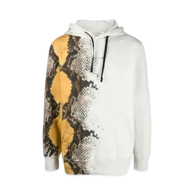1017 ALYX 9SM Snakeskin-Print Cotton Hoodie "Multi"