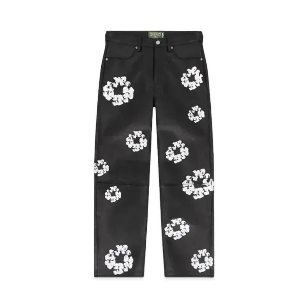 Levi's x Denim Tears Leather Cotton Wreath Jeans "Black"