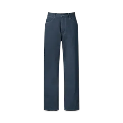 Uniqlo U 24SS Wide Fit Collar Jeans "Blue"