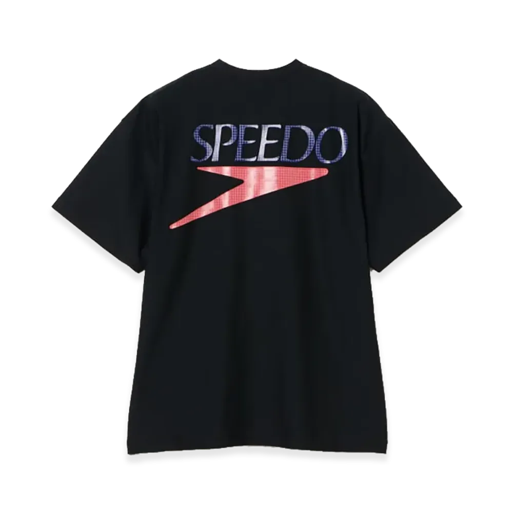 BEAMS x Speedo Logo Tee 26SS "Black"