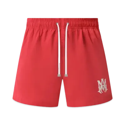 AMIRI MA Core Logo Swim Trunk "Red"