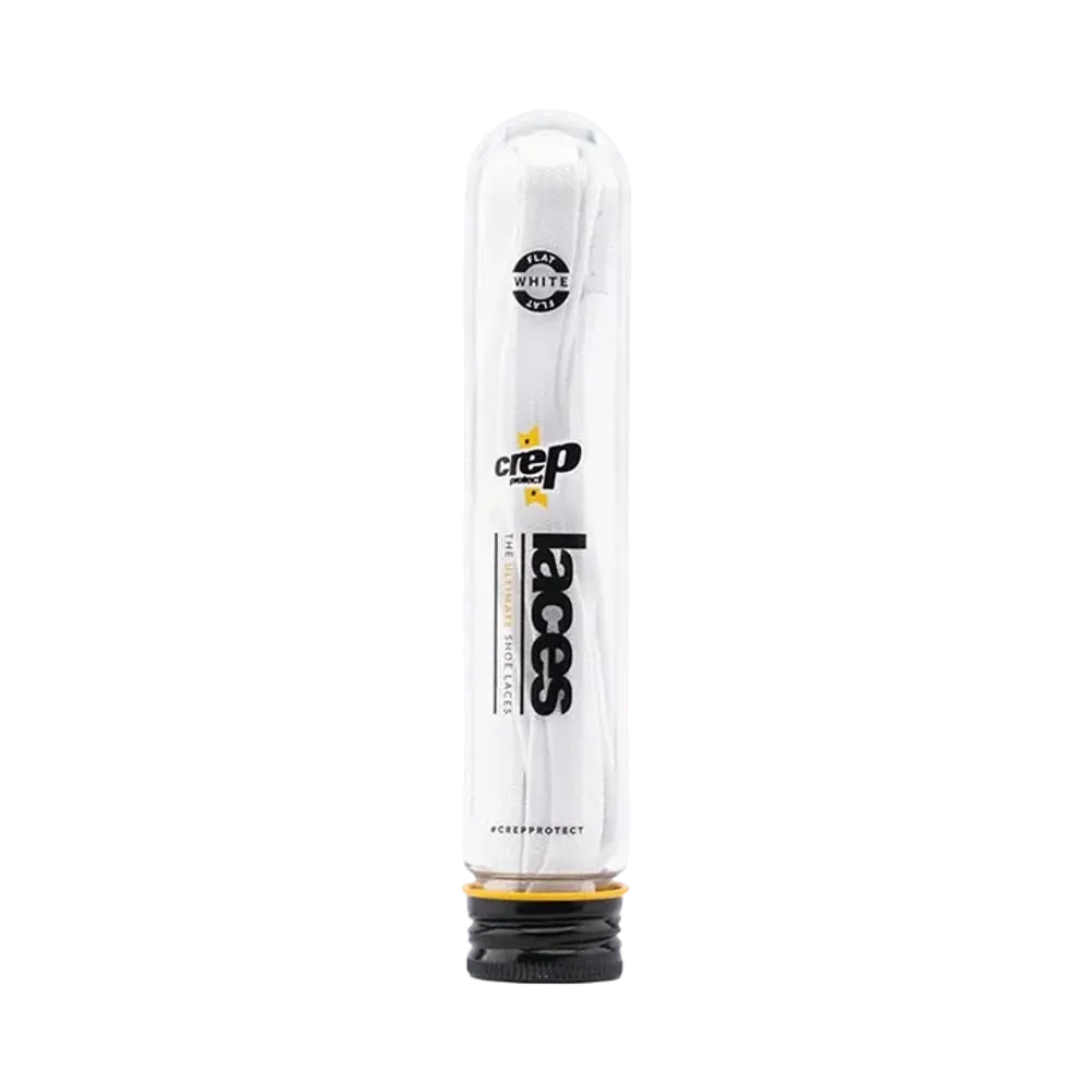 Crep Protect Water Repellent Shoe Race (Flat) "White"