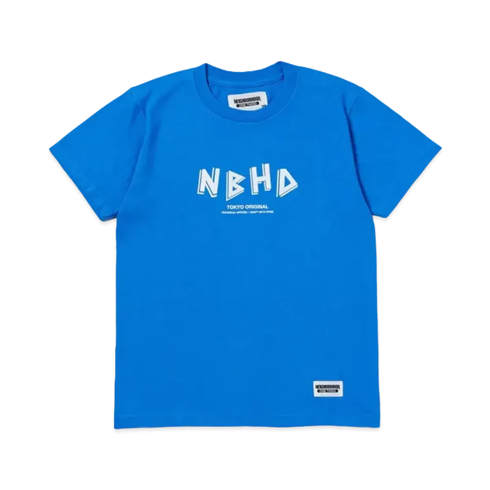 NEIGHBORHOOD OT . Tee SS-4 "Blue"