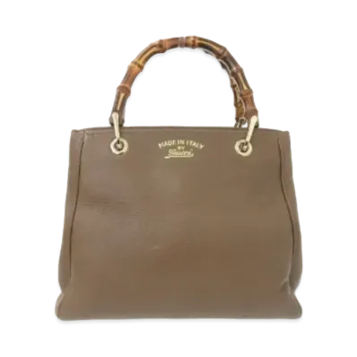 GUCCI Bamboo Shopper "Brown"
