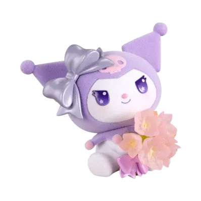 BANDAI "mofamofy" -My Melody- Kuromi - Pastel Color ver. -
