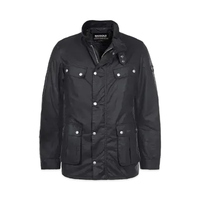 Barbour International Duke Wax Jacket "Black"