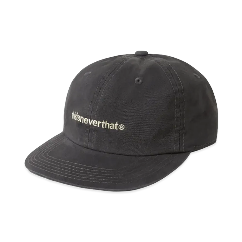 thisisneverthat Washed T-Logo Cap "Charcoal"