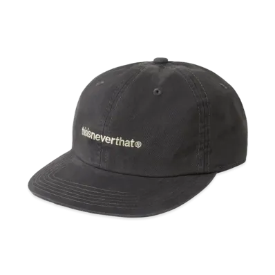 thisisneverthat Washed T-Logo Cap "Charcoal"