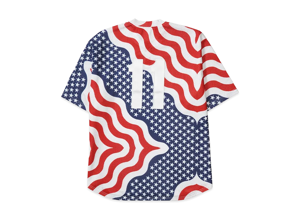 Supreme Shop S Logo Baseball Henley 