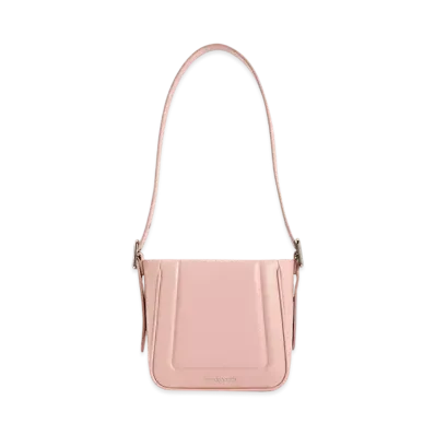 CHARLES & KEITH Petra Boxy Bucket Bag "Pink"