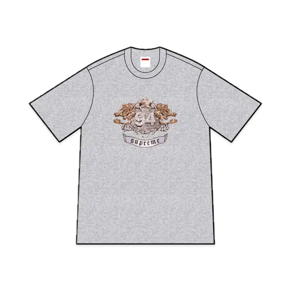 シュプリーム ダイヤモンド Tシャツ "ヘザー グレー"