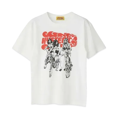 HYSTERIC GLAMOUR Hit The Road Chibi T-Shirt "White"