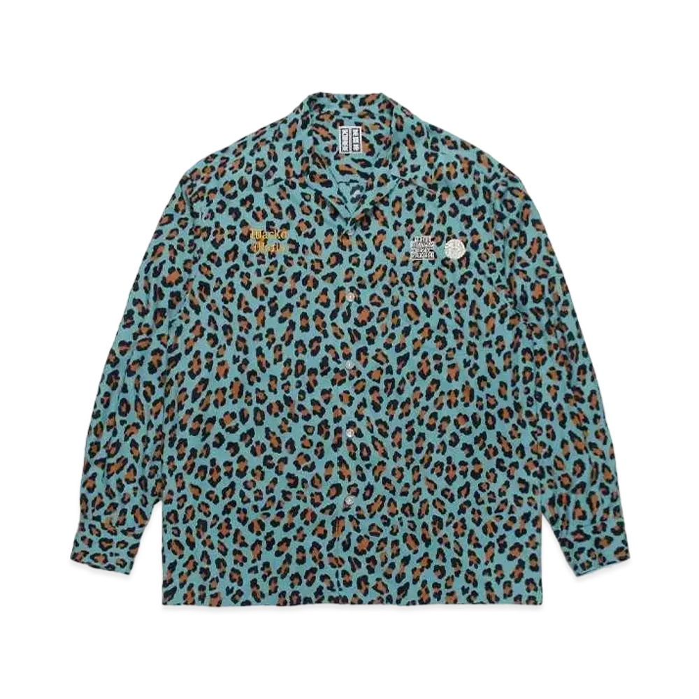 Black Eye Patch WACKO MARIA 50'S Shirt "Green"