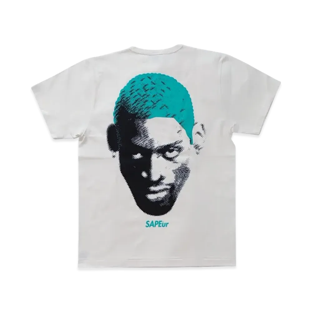 SAPEur Youth Cherish Blue Head Tees/S Tee "White"