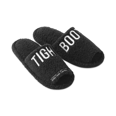 TIGHTBOOTH Label Logo Boa Sandal "Black"