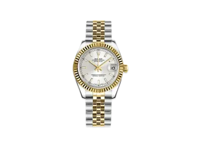 ROLEX Datejust "Silver/Stainless Steel/Yellow Gold"
