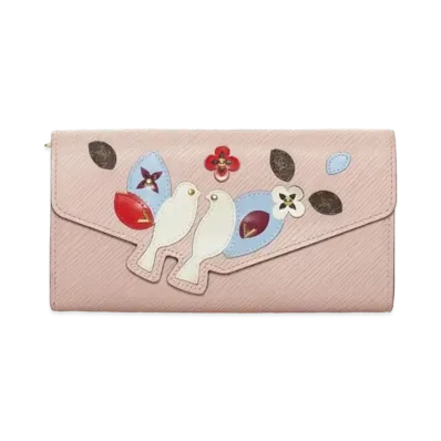 Louis Vuitton Epi Portefeuille Sarah "Rose Ballerine"