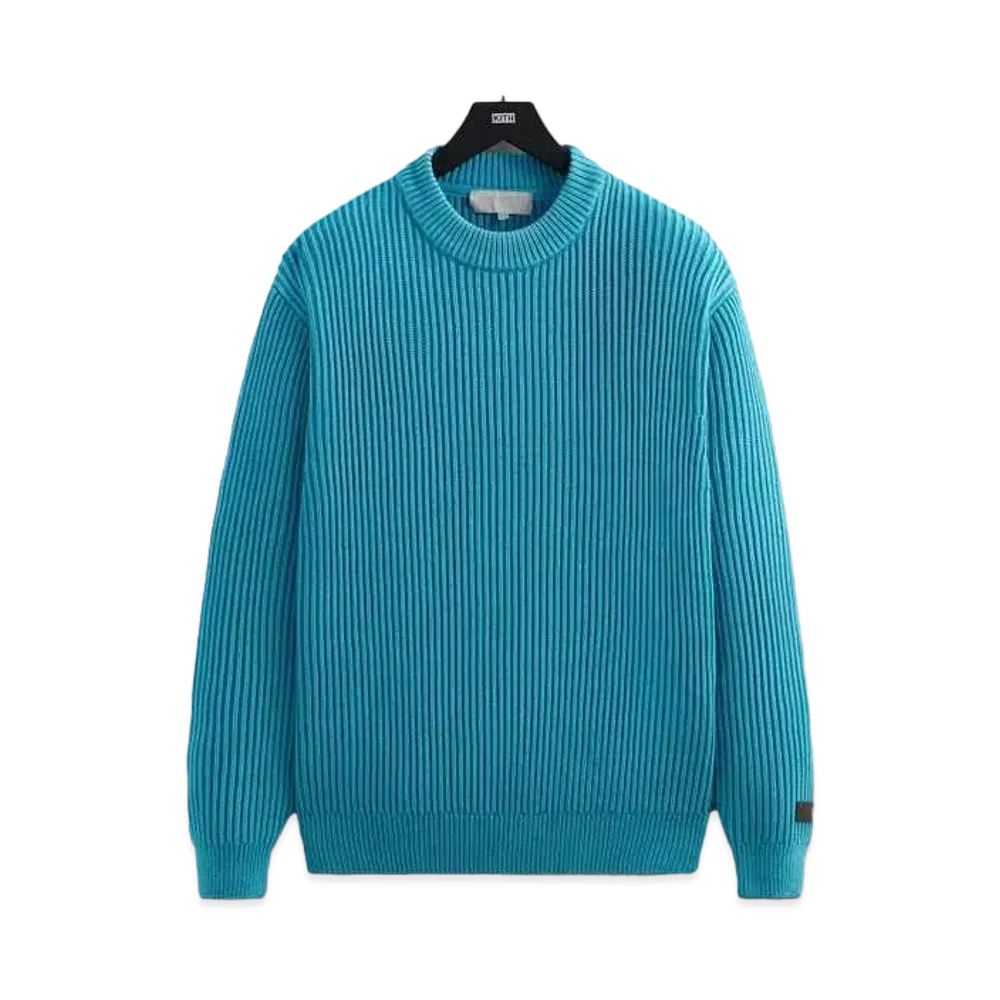 Kith Garment Dyed Meyer Knit Crewneck "Fresco"
