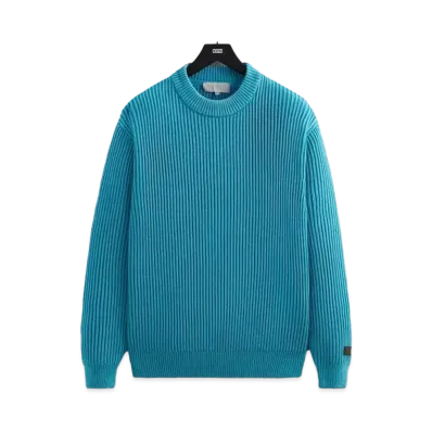Kith Garment Dyed Meyer Knit Crewneck "Fresco"