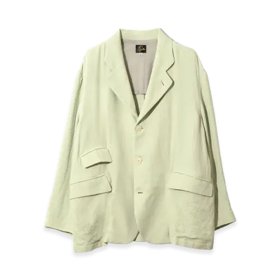 NEEDLES Sack Jacket Stripe Karsey "Ecru"