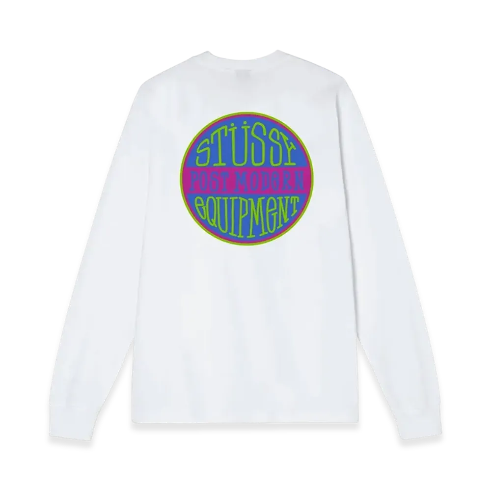 Stussy Post Modern Equipment LS Tee "White"
