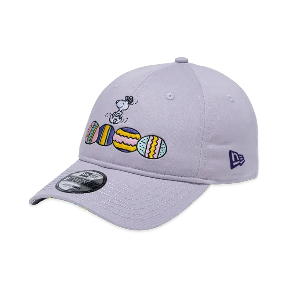 NEW ERA x PEANUTS 9Twenty Easter Snoopy "Soft Lavender"