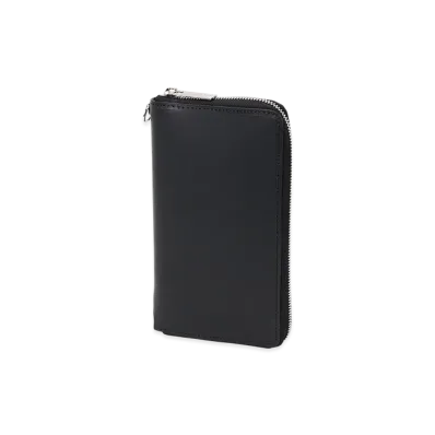 Yohji Yamamoto POUR HOMME Cow Leather Zipper Wallet L "Black"