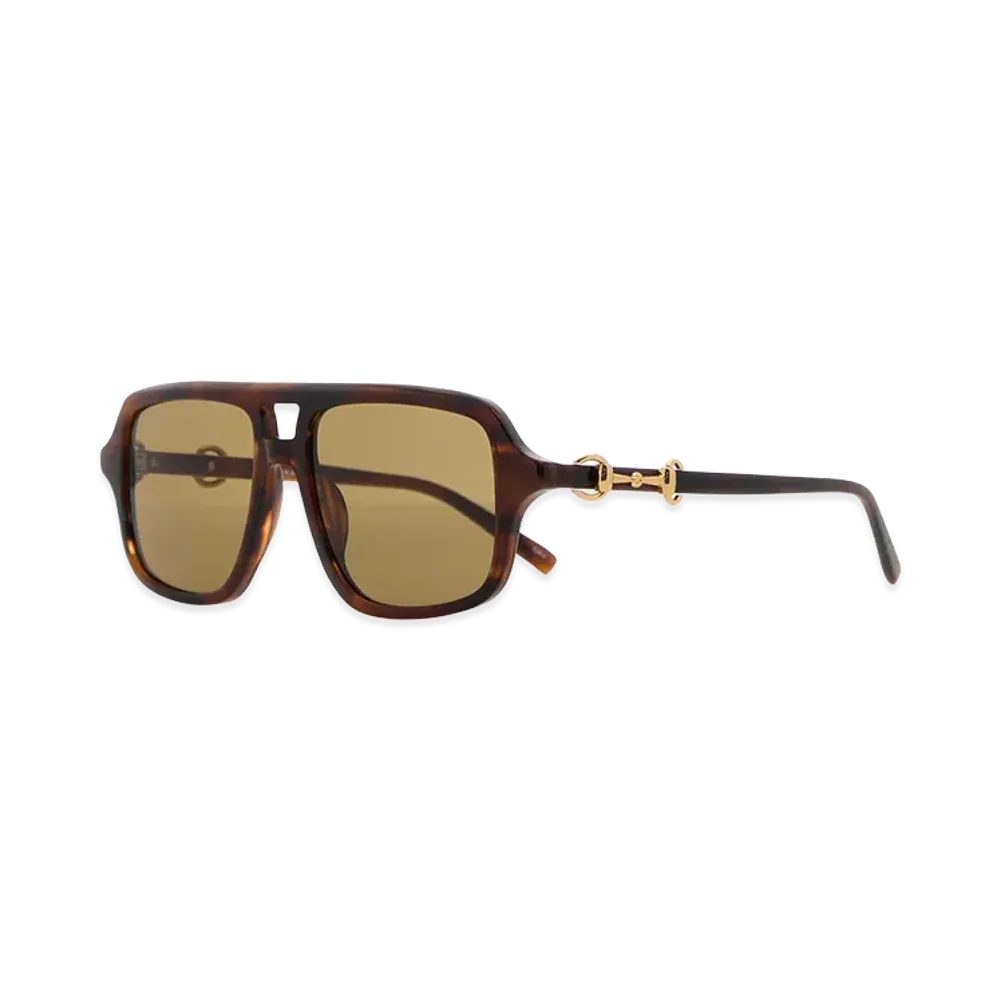 GUCCI Women's Acetate Sunglasses "Brown/Multi"