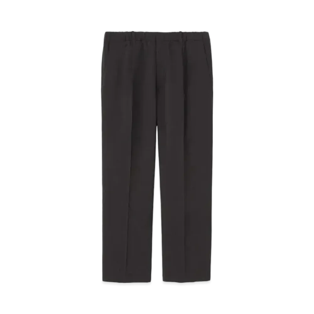 Goldwin One-tuck Straight Pants (Unisex) "Black"