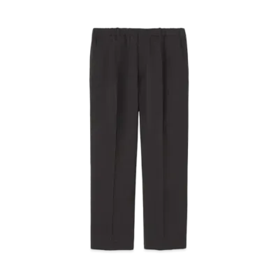 Goldwin One-tuck Straight Pants (Unisex) "Black"