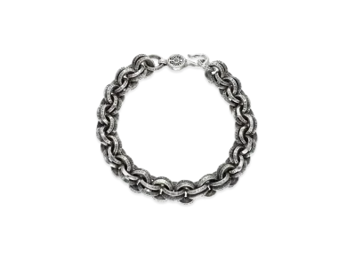 Chrome Hearts #1 Double B Ring Bracelet "Silver"