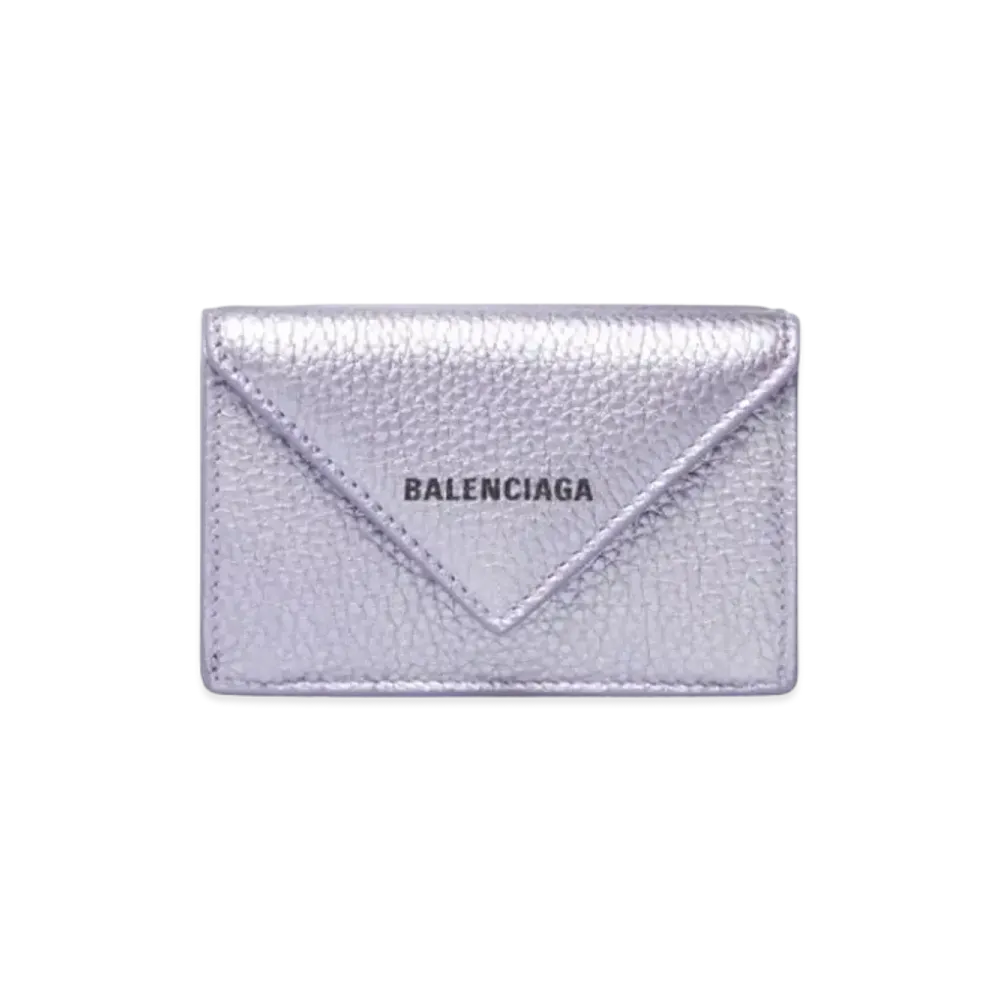 BALENCIAGA Papier Mini Wallet "Purple"