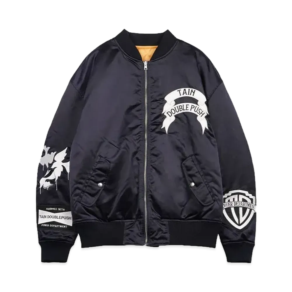 TAIN DOUBLE PUSH THE END MA-1 "NAVY"