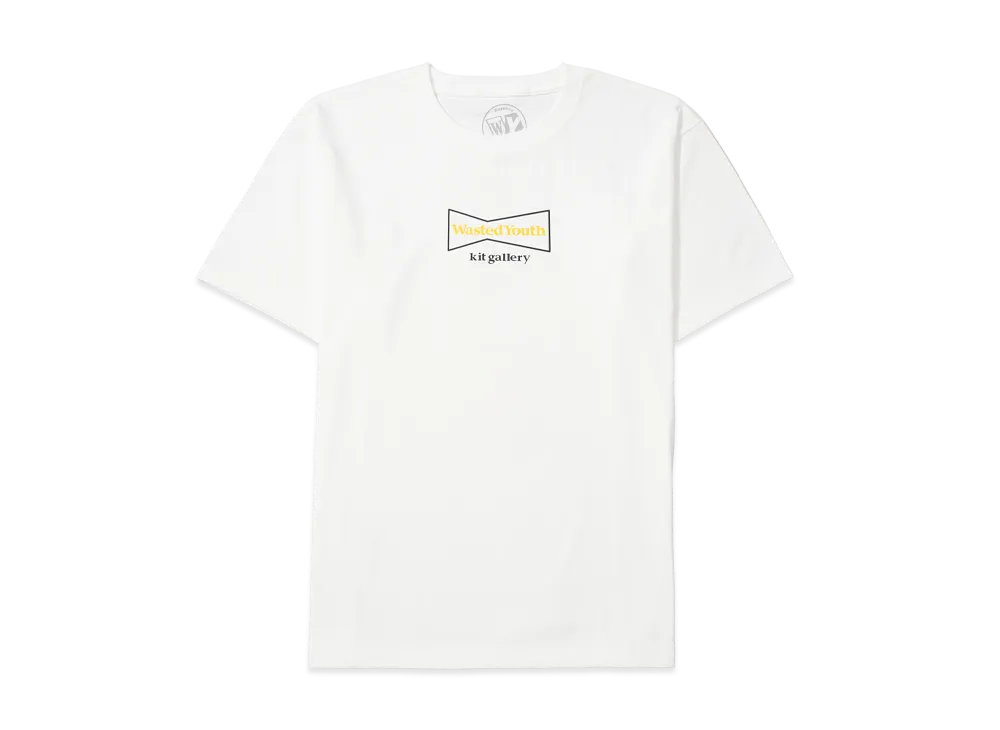 Wasted Youth x Kit Gallery Tee "White"
