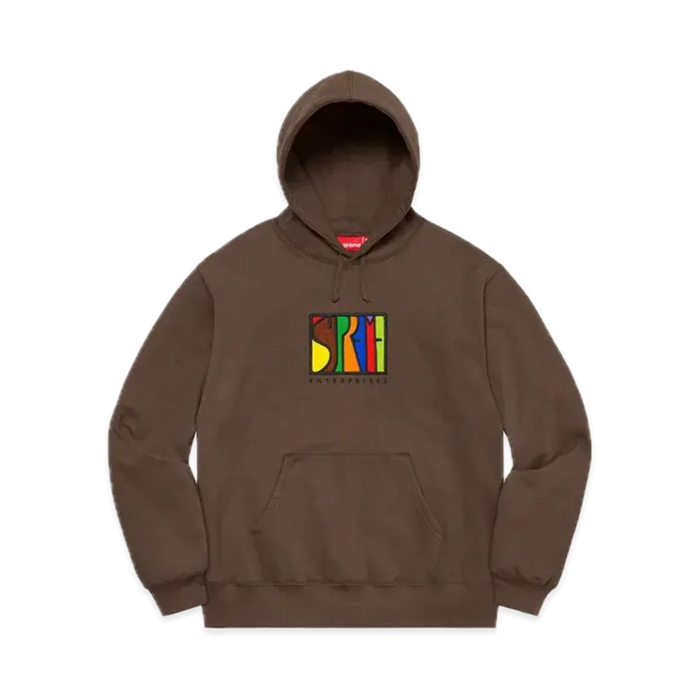 Supreme Enterprises Hooded Sweatshirt "Dusty Brown"