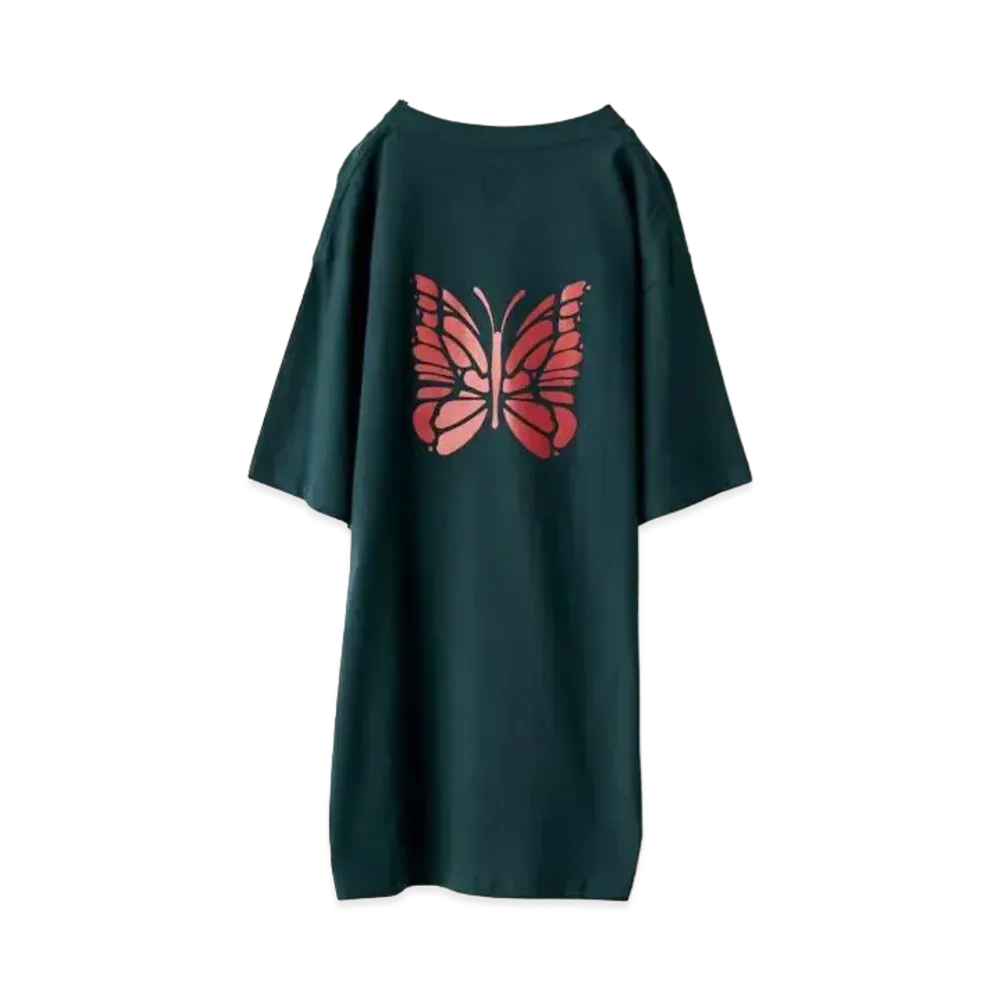 Needles x JEANS FACTORY Big Papillon T-Shirt "DGR/RUR"