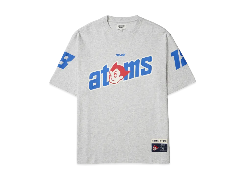 PALACE x SANKEI ATOMS T-Shirt "Grey Marl"