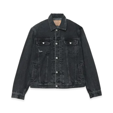 GOD ONLY KNOWS Denim Jacket "Black"