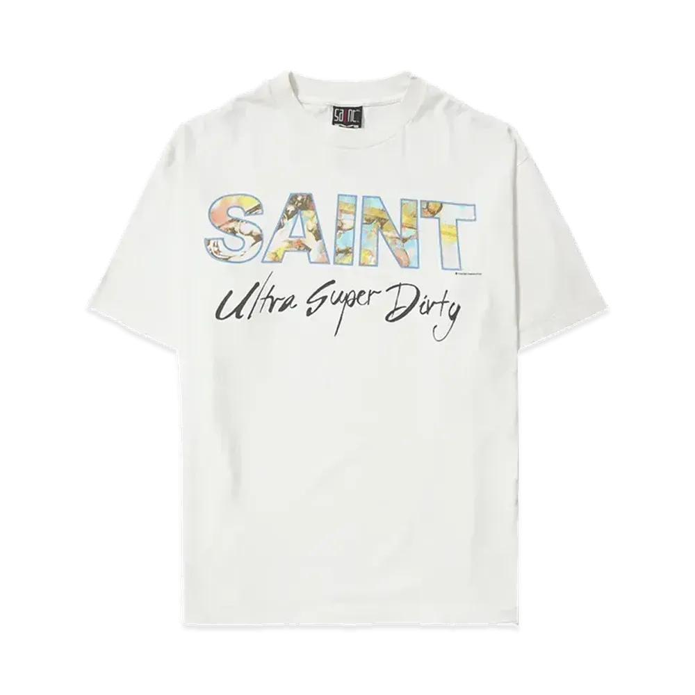 SAINT Mxxxxxx SS Tee_Super Dirty "White" 