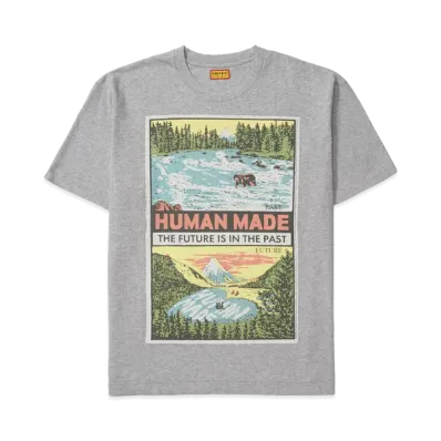 HUMAN MADE Graphic T-Shirt "Gray"
