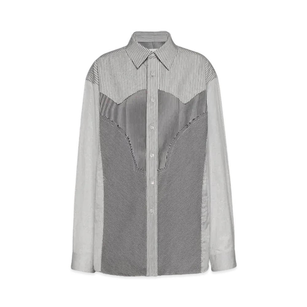 Maison Margiela Stripe Yoke Shirt "Black"