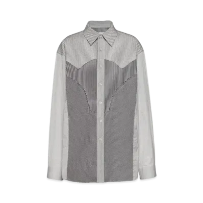 Maison Margiela Stripe Yoke Shirt "Black"