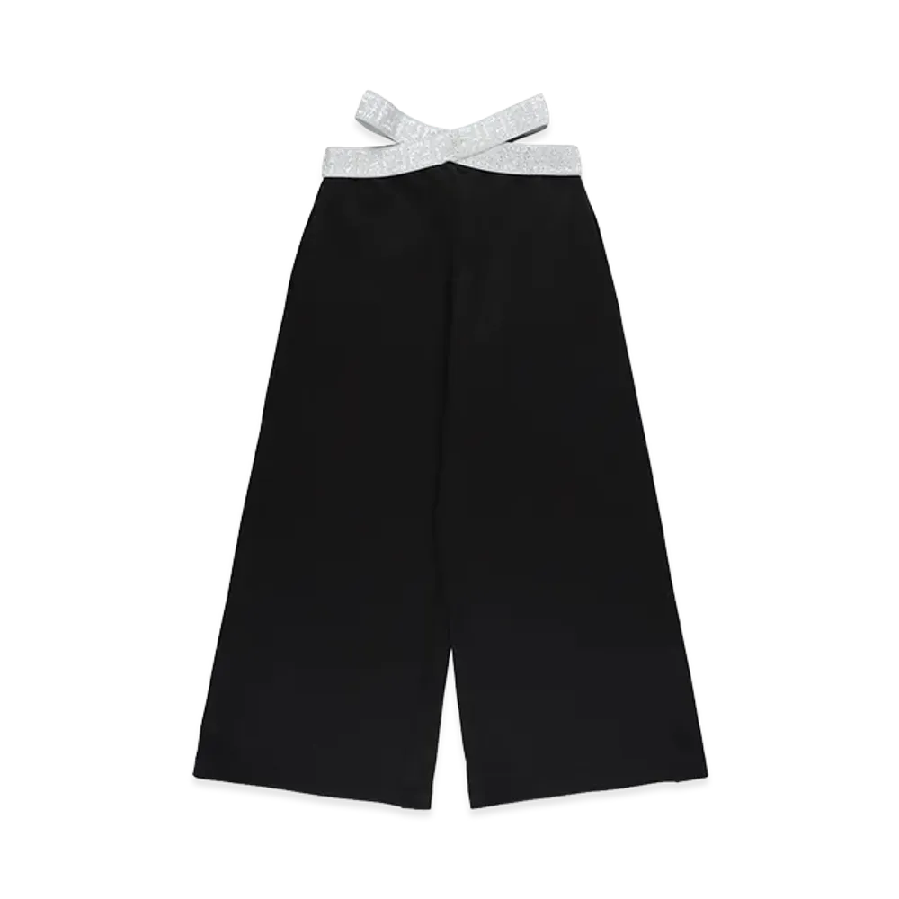 FENDI Kids Cotton Sweatpants "Black"