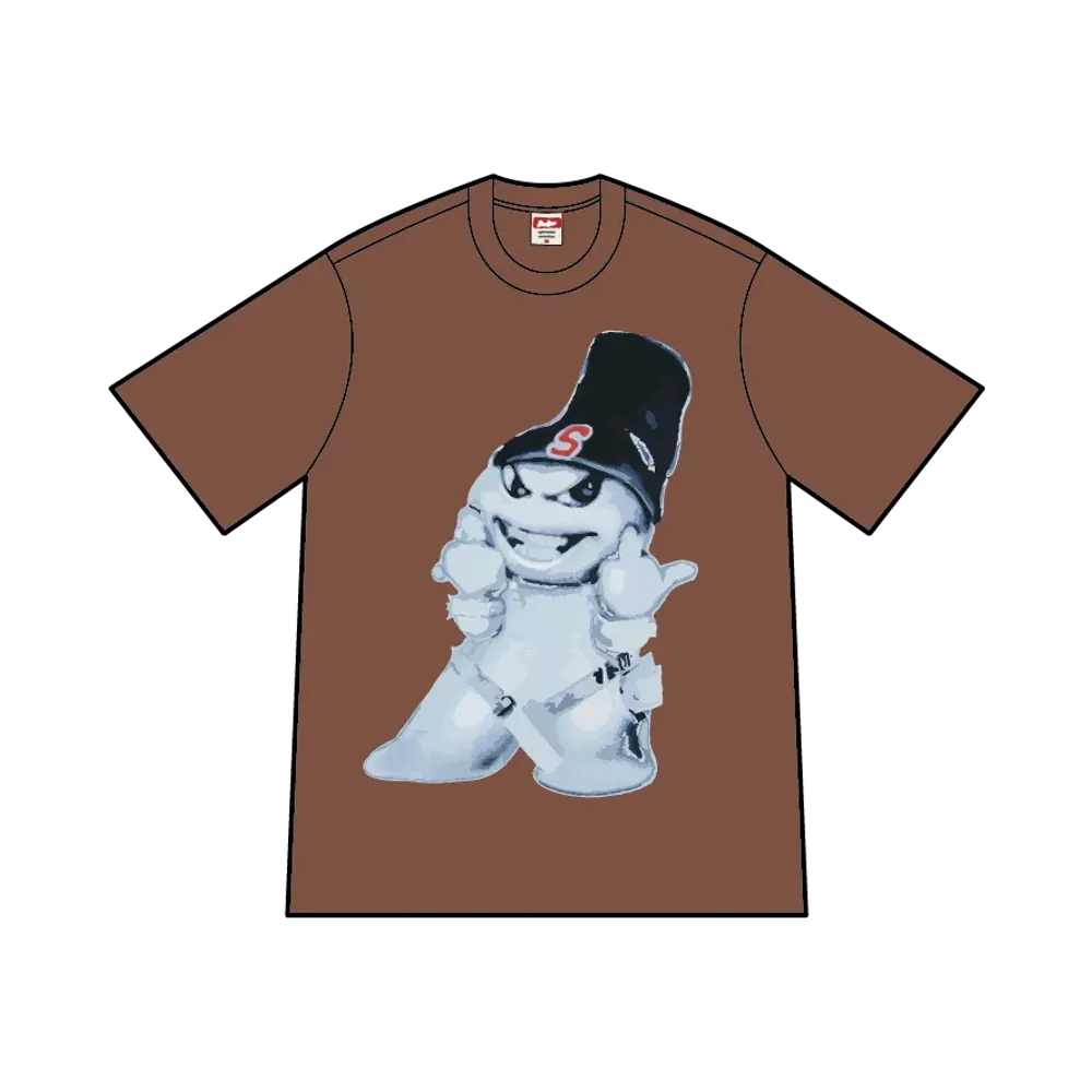 Supreme Snowman Tee "Brown"