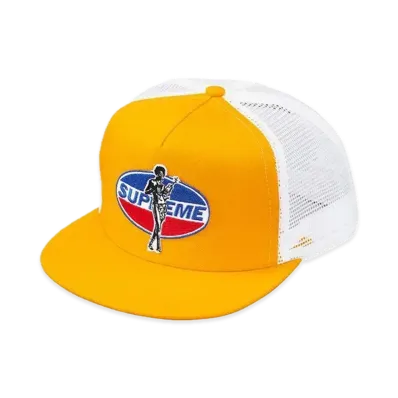 Supreme x HYSTERIC GLAMOUR Mesh Back 5-Panel "Yellow"