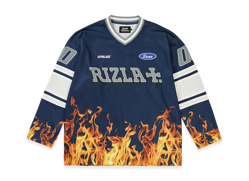 PALACE x RIZLA Jersey "Navy"