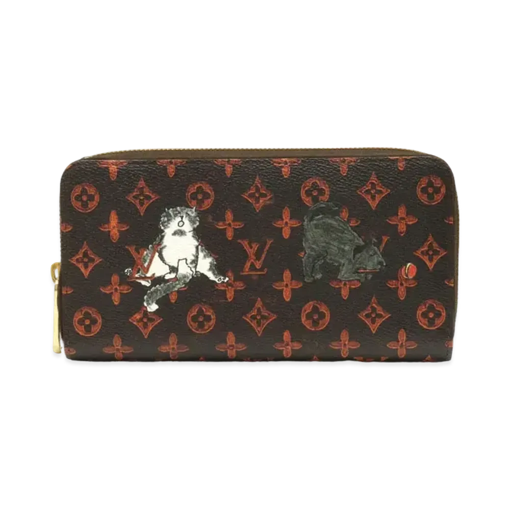 Louis Vuitton Zippy Wallet Monogram Catogram