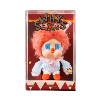 POP MART WHY SO SERIOUS Series - CRYBABY Vinyl Plush Blister Pack